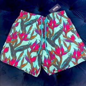 Vilebrequin Men’s Swim Trunks Paradise 3D